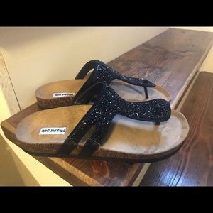 Not Rated Rhinestone sandals